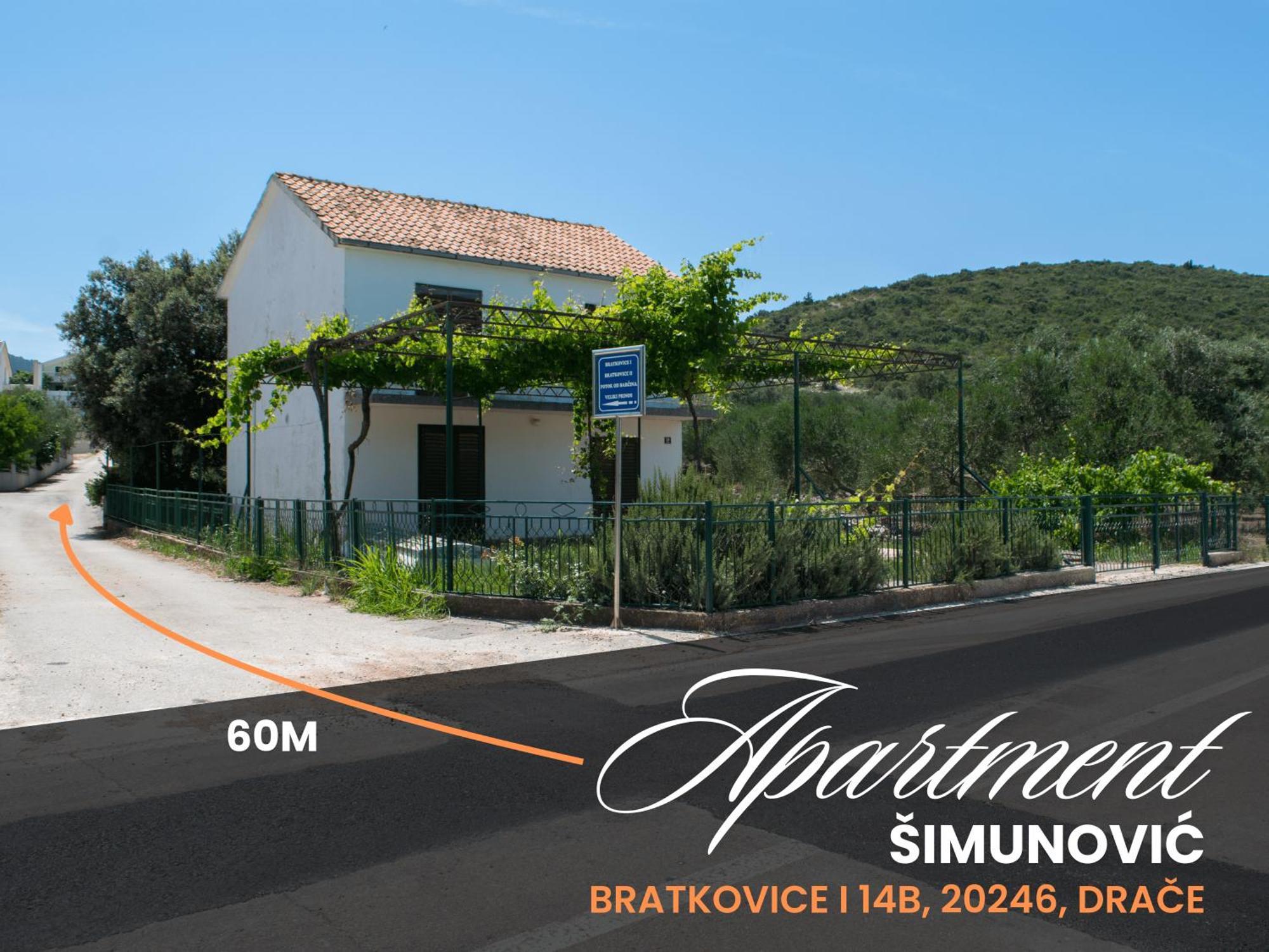 Apartment Simunovic Drače Extérieur photo