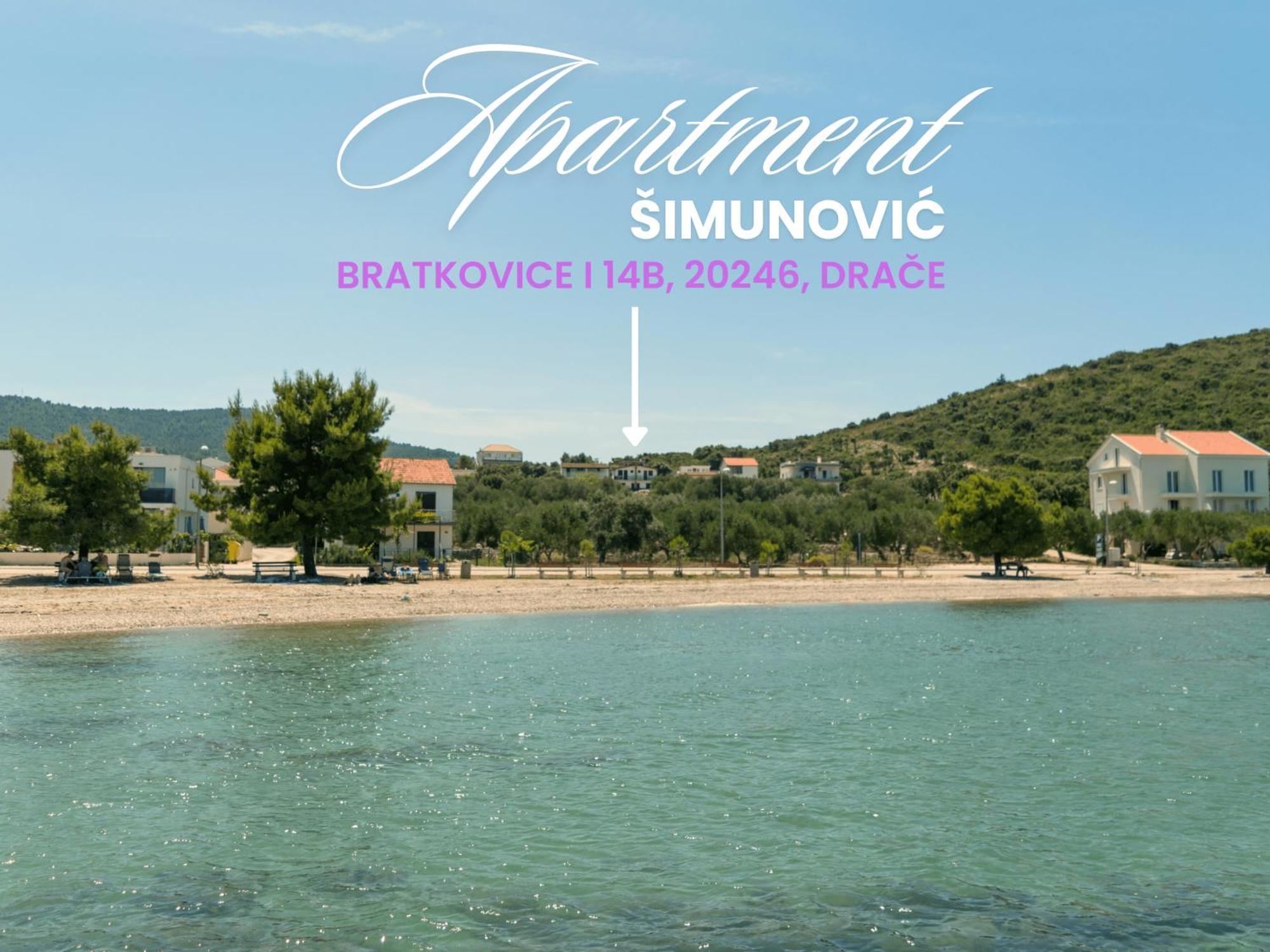 Apartment Simunovic Drače Extérieur photo